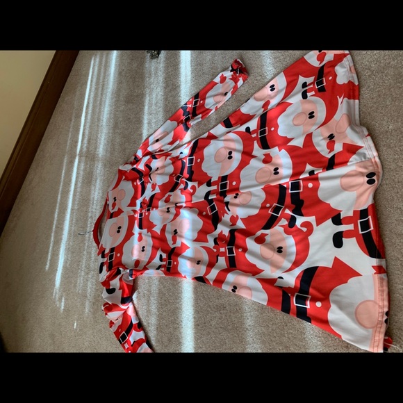 LADIES 🎅 SANTAS PRINT DRESS SIZE LARGE NWOT - Picture 11 of 11